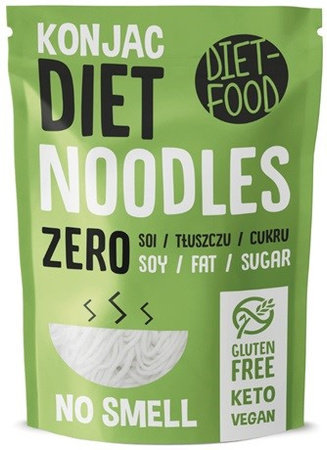 Noodle di konjac senza glutine 200 g – Diet-Food