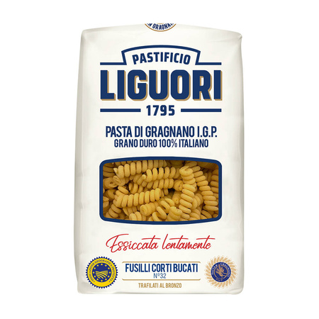 IGP Fusilli Corti Bucati 500 g - Pasta Liguori