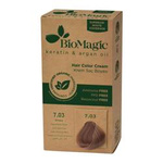 Tintura per capelli biondo oro (7.03) 250 g - Biomagic