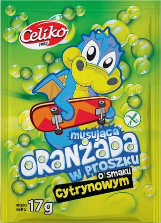 Arance in polvere effervescenti al gusto di limone 17 g