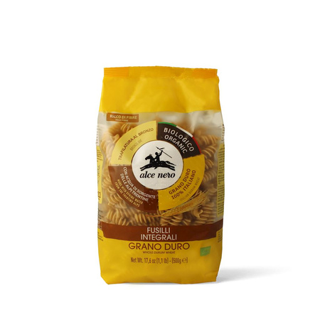 Fusilli di semola integrale Biologici 500 g – Alce Nero