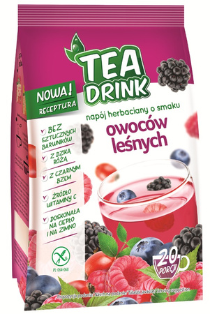 Bevanda al tè con aroma di frutti di bosco in polvere 300 g