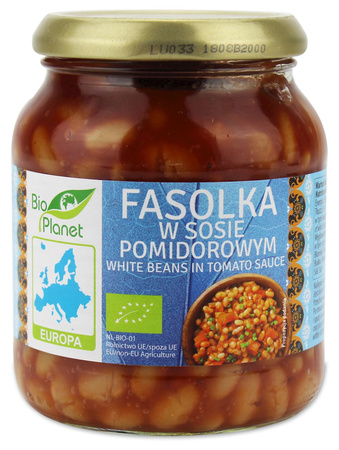 Fagioli al pomodoro biologici 360 g – Bio Planet