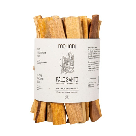Incenso Palo Santo 100 g – Mohani