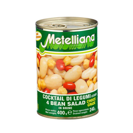 Fagioli misti 4 varietà 400 g – Metelliana