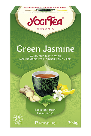 Tè verde al gelsomino bio (17 x 1,8 g) 30,6 g