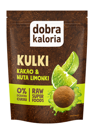 Palline biscotto cacao e nota di lime senza zucchero 65 g – Kubara