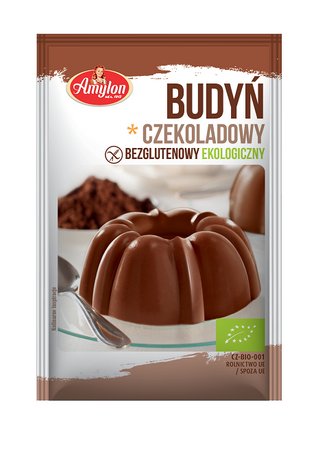 Budino al cioccolato Biologico senza glutine 40 g – Amylon