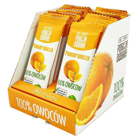 Snack alla mela e all'arancia Porzione Buona 16 g