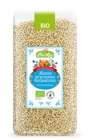 Grano saraceno non tostato Biologico senza glutine 500 g – Bio Raj