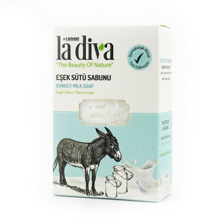 Saponetta al latte d'asina 100 g - La Diva