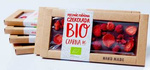 Dessert al cioccolato con fragole e lamponi BIO 53 g