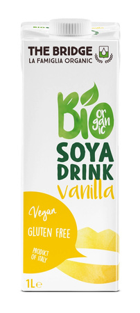 Bevanda di soia alla vaniglia senza glutine biologica 1 l – The Bridge