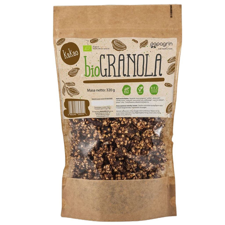 Granola senza glutine con cacao bio 320 g