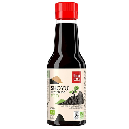Salsa di soia shoyu delicata biologica 145 ml – Lima