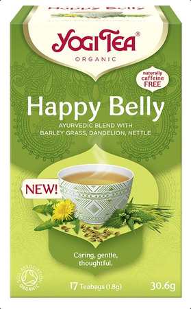 Tè Light Belly (pancia felice) bio (17 x 1,8 g) 30,6 g - Yogi Tea
