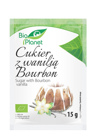 Zucchero biologico alla vaniglia bourbon 15 g – Bio Planet