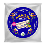Carta di riso per involtini primavera e involtini primavera senza glutine bio (10 pz) 100 g - Amaizin