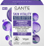 Crema notte viso levigante con paracress, olio di semi d'uva e complesso pro-collagene BIO 50 ml - Sante Naturkosmetik