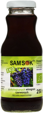 Succo d'uva rossa NFC Biologico 250 ml – Viands