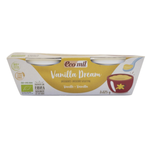 Dessert vegetale alla vaniglia senza glutine Biologico 2 x 125 g – Ecomil