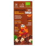 Cioccolato con nocciole Biologico 50 g – Super Fudgio