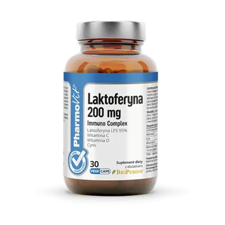 Lattoferrina (200 mg) integratore alimentare, 30 capsule – Pharmovit