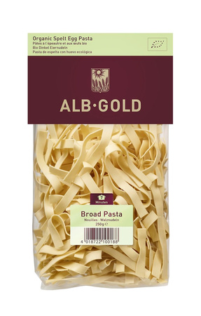 Pasta (farro all'uovo) nastro bio 250 g - alb-oro