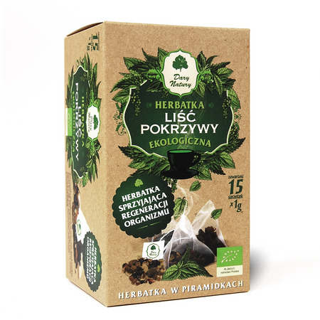 Piramidi di tè alle foglie di ortica BIO (15 x 1 g) 15 g