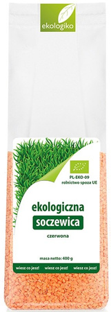 Lenticchie rosse Biologiche 400 g – Ekologiko