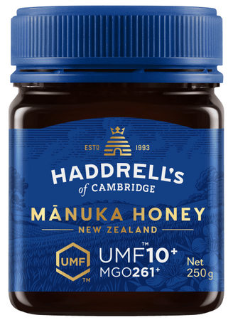 Miele di Manuka MGO 261+ 250 g - HADDRELL'S OF CAMBRIDGE