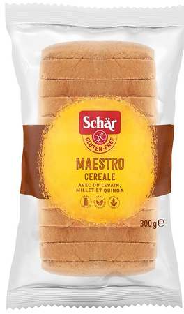 SET 4 x Maestro cereale - pane multicereali senza glutine 300 g