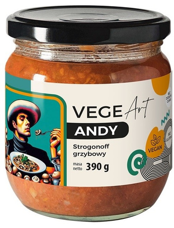 Stragonow ai funghi con funghi ostrica e funghi 390 g