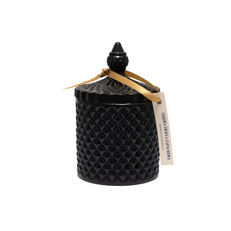 Candela di soia profumata al cioccolato caldo in cristallo da 250 ml - Your Candle