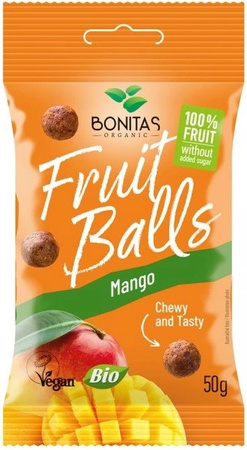 Palline di frutta al mango Biologico 50 g - Bonitas