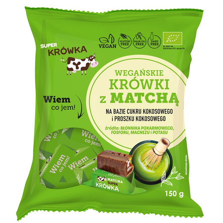 Caramelle mou al Matcha vegane senza glutine Biologiche 150 g - Me Gusto – Super Krówka