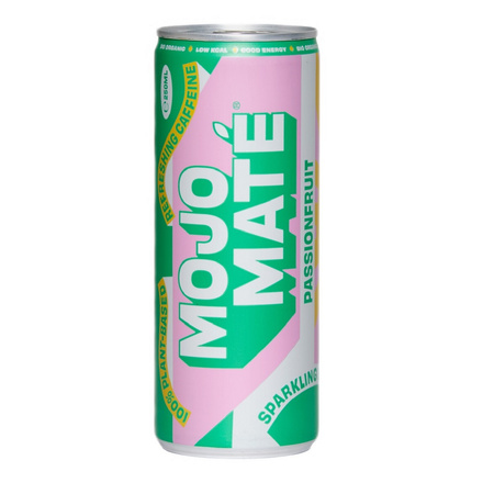 Bevanda frizzante al frutto della passione e yerba mate bio 250 ml - MOJO MATE
