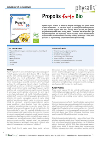 Propolis forte integratore alimentare biologico 30 compresse – Physalis