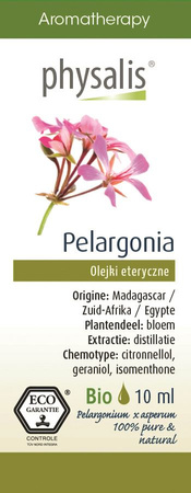 Olio essenziale Geranio Biologico 10 ml – Physalis