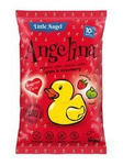 Patatine di mais Angelina alla fragola e alla mela, da 10 mesi, senza glutine bio 30 g