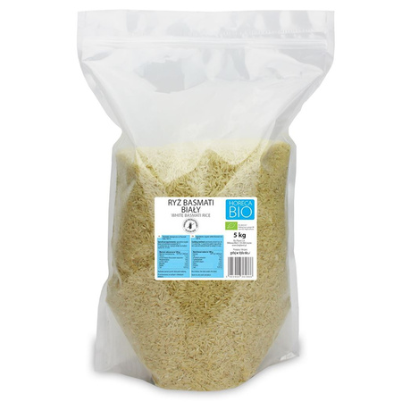 Riso Basmati bianco Biologico senza glutine 5 kg – Horeca