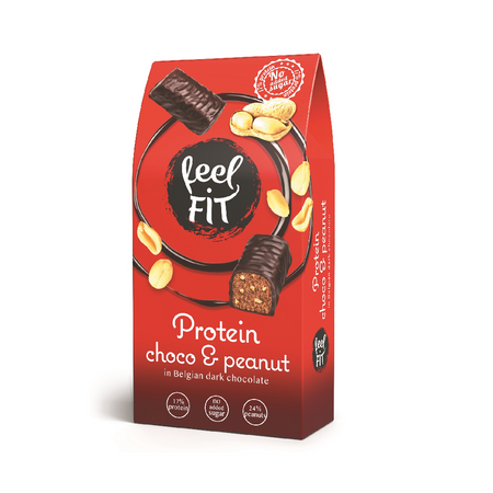 Cioccolatini proteici con noci senza zuccheri aggiunti 83 g