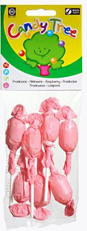 Lecca-lecca rotondi al lampone senza glutine BIOLOGICI (7 x 10 g) 70 g – Candy Tree