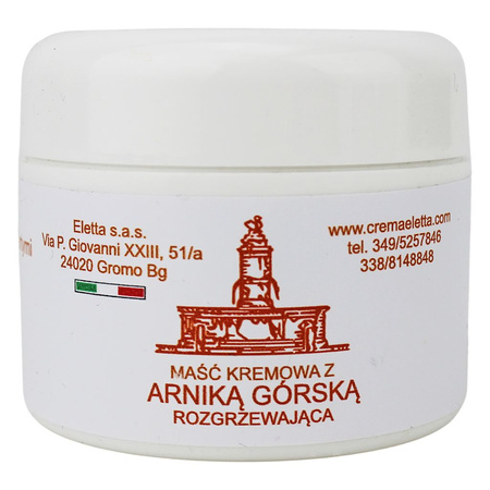 Crema riscaldante all'arnica montana 50 ml – Eletta