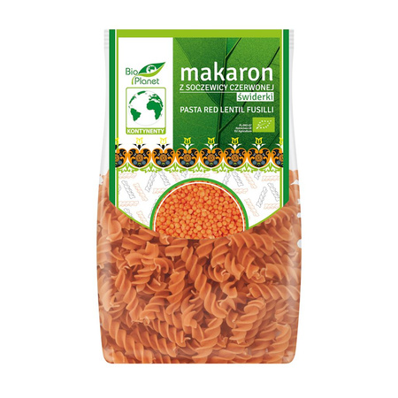 Pasta (lenticchie rosse) świderki bio 250 g