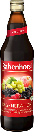 Succo multifrutta rigenerante Biologico 750 ml – Rabenhorst