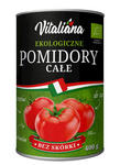 Pomodori Pelati Interi Biologici 400 g - Vitaliana