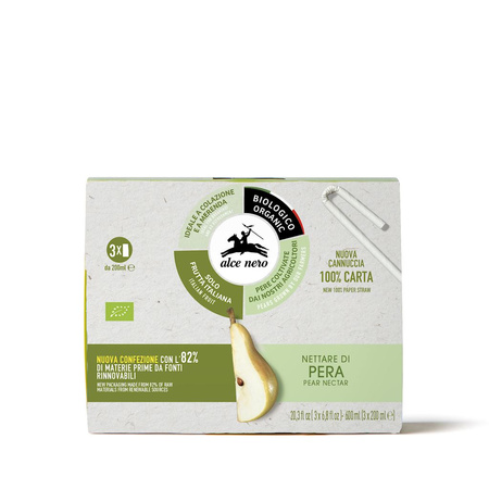 Nettare di pera Biologico 200 ml – Alce Nero
