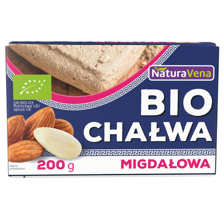 Halva biologica con mandorle 200 g – Naturavena