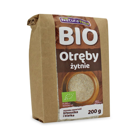 Crusca di segale BIO 200 g - Naturavena
